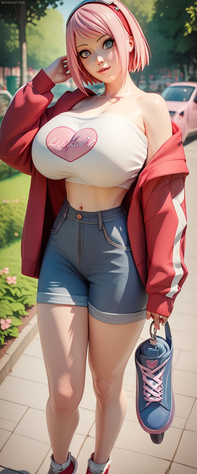 1girl, anime girl, anime, (dark skin), 2d girl, 18y, (fullbody), standing, anime girl, pensive, (silver hair), ((large white shirt with a red heart printed on it)), Solo, Slim, large breasts, big , big Breasts, Tight Shorts, low waist shorts, upshorts, skyscrapers background, modern city, looking at viewer, darker shadows, (((Wedgie))), (((explicit))), (((shorts))), (((absurdres))), (((thigh gap))), (((cameltoe))), (((cleft of venus))), (((lowleg shorts))), (((innie pussy))), (((inniepussy))), (((innie_pussy)))