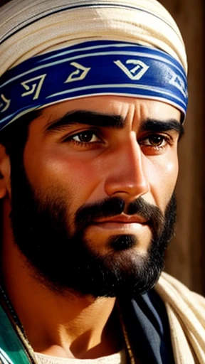judaean man focus on faces.