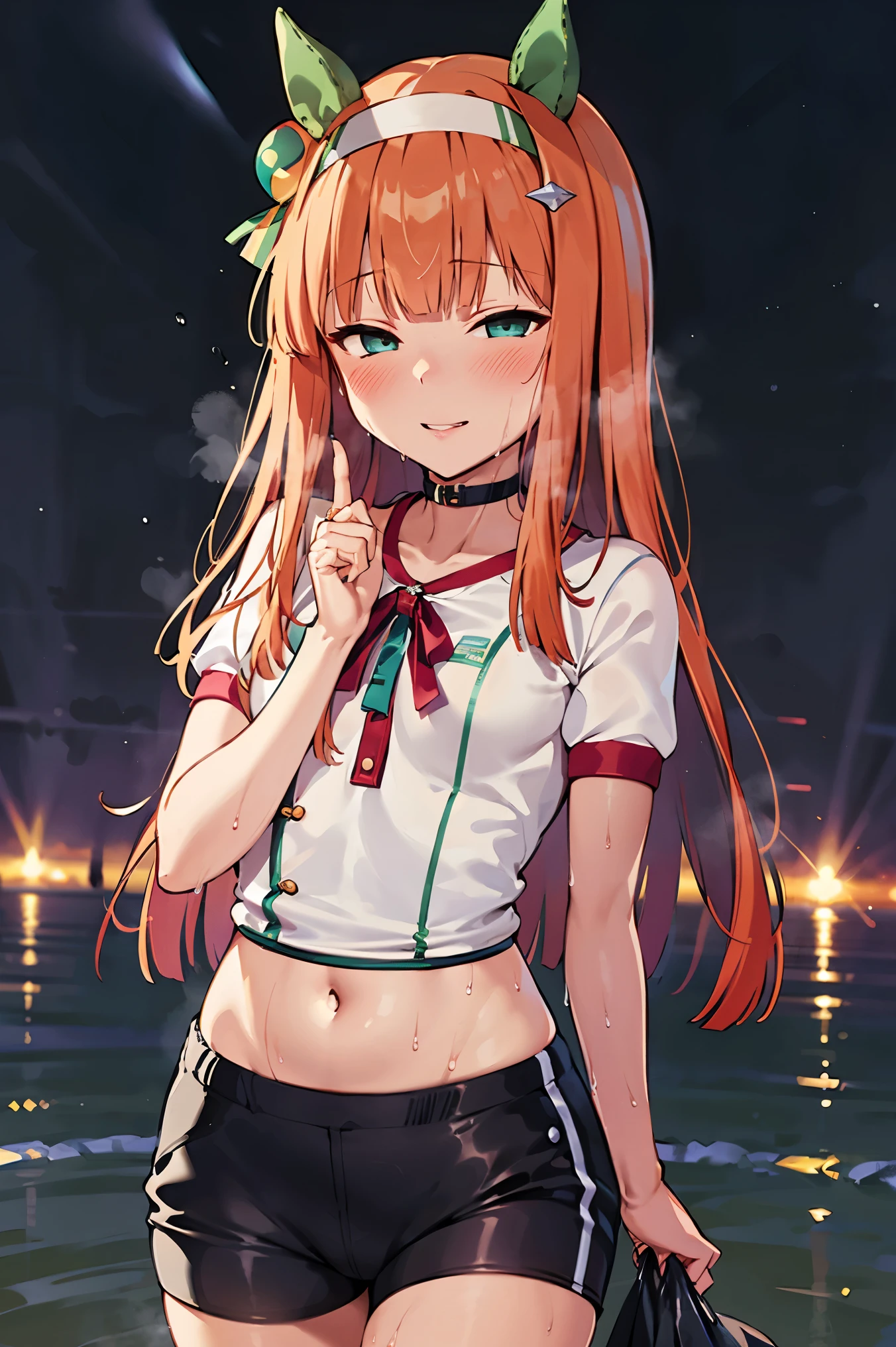 2D, masterpiece, Highest quality, anime, Very detailed, 1 Girl, alone, Cowboy Shot, Nakano Nino, Pink Hair, short hair, Butterfly Hair Ornament, blue eyes, Black cardigan, White collared shirt, Cleavage, Green Skirt, mini skirt, Black Loafers, White Stockings, Large Breasts, Medium Waist, Medium Hips, wide thighs, Are standing, School, Outdoor, smile, Fascinating, Embarrassing, Mouth closed, Good lighting, sunset,Nakano Nino, Smile at you,anime girl with red hair and blue eyes sitting on a window sill, Fascinating anime girl, anime best girl, (anime girl), attractive anime girl, anime visual of a cute girl, Makeup Gremory, beautiful anime girl, anime goddess, beautiful alluAlsog anime teen, beautiful anime woman, | fine detail anime, beautiful alluAlsog anime woman, Also, an anime girl, Highest quality, ((masterpiece)), Very detailed, Blurred Background, Beach, water, splash, One girl, Houjou Kaori, Looking at the audience, smile, Open your mouth, From an angle, Small breasts,Nakano Nino, Smile at you red eyes, Black Hair, Long Hair, Straight hair, Strip Bikini, (Red Bikini:1.4),Nakano Nino,Smile at you