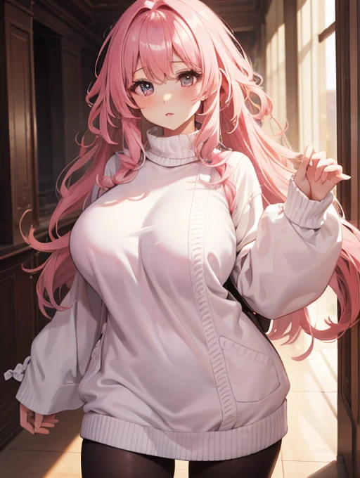 (best quality:1.5, highres, UHD, 4K, detailed lighting, shaders), white curly floral haired, gradient hair, large breasts, suit, T-shirt, social shirt, short skirt, mature woman , (pov), white background, colorful eyeshadow, dramatic lighting, sparkling eyes, sensual expression, golden earrings, flowing hair, delicate facial features, brown skin, high cheekbones, urban setting, black background, dont look for the camera, lean forward,  behind  the camera
