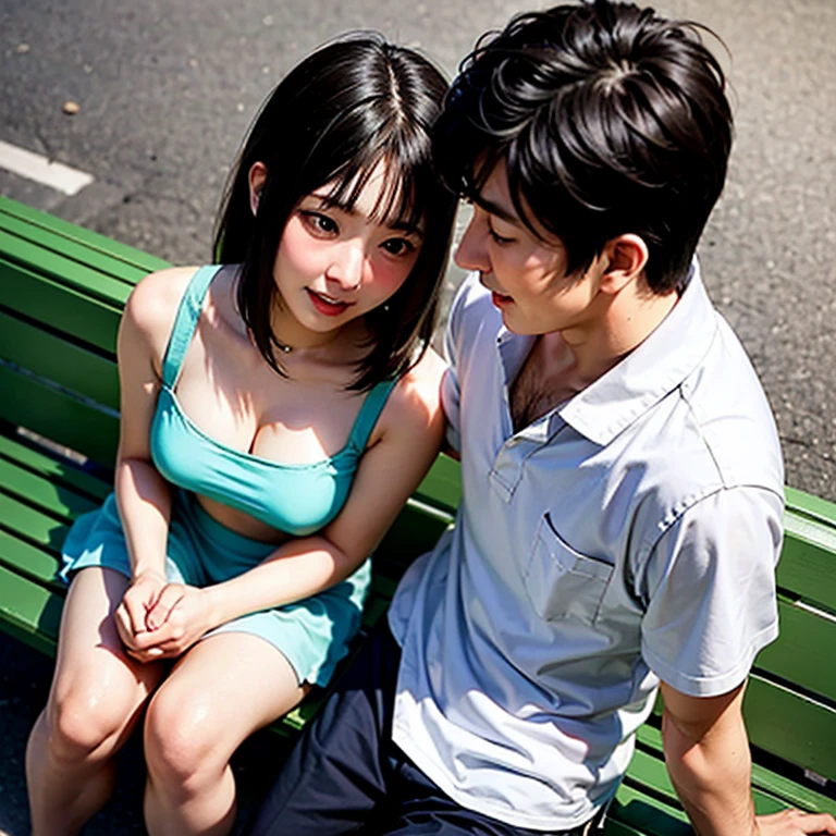 (In 8K、RAW shooting、highest quality、Masseter muscle part:1.2)、Super detailed、super resolution、(realistic、realistic pictures:1.37)、portrait、High-definition RAW color photo、professional photography、hvery detailed and beautiful、very detailed、8k wallpaper、amazing details、huge file size、official art、Hvery detailed CG Unity 8K wallpapers、hvery detailed beautiful girl、very detailed顔、very detailed目、very detailed肌、とてもthin指、hvery detailed nose、very detailed詳細な口、perfect anatomy、detailed background、detailed clothing、1people々々、(20:1.2)、20&#39;s、cute、realistic body、、white skin、glowing skin、because I&#39;thin、black haired、((length))、(messy bangs: 1.5)、cute顔、lifelike face、delicate eyes、ordering sauce、((full nude))、((ultra black mini skirt))、((barefoot))、((full body shot))、earrings、necklace、((turn around and look at the guy))、cowboy shot、contrapo、dynamic lighting、((B cup milk、淡いピンク色の乳head))、((in a crowded train))、((男性のpeople々々１people々々))、((30:1.5))、((The man hugs her from behind))、((Man opening his shirt、expose her breasts))、((put one&#39;Put your arm around a man&#39;head))、((a man is grabbing her breasts))、((standing athletic pose))、((I can see the milk))、(mini skirt swing sexy round: 1.3)、(White swoopy open shirt:1.3)、((sad expression))、((she turned and kissed him))、((male perspective))、
