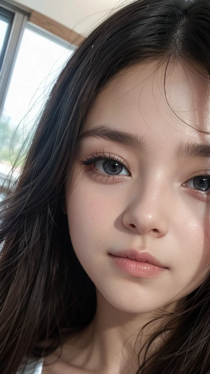 (8k,High resolution、masterpiece、High resolution、detailed、Highest quality、Surreal、RAW Photos)、student、One Woman、、Young、Cute face、Real Skin、Long Hair、18-year-old、、Brown eyes、Black Hair、Various expressions、 Very beautiful face, Beautiful girl model, Very beautiful face, Beautiful and delicate face, Sharp beautiful face, Attractive beautiful face, Gorgeous and attractive face, A lovely and delicate face, Beautiful model girl, Beautiful realistic face, Gorgeous face portrait, Super beautiful face, Beautiful face in every detail, Beautiful female model, Realistic beautiful face 、restaurant
