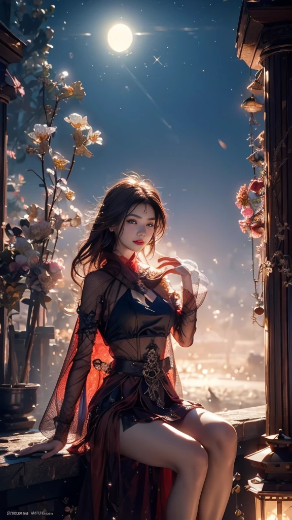official art, unity 8k wallpaper, ultra detailed, beautiful and aesthetic, masterpiece, best quality, (zentangle, mandala, tangle, entangle), (fractal art:1.3) , 1girl, extremely detailed, dynamic angle, cowboyshot, the most beautiful form of chaos, elegant, a brutalist designed, vivid colours, romanticism, by james jean, roby dwi antono, ross tran, francis bacon, michal mraz, adrian ghenie, petra cortright, gerhard richter, takato yamamoto, ashley wood, atmospheric, ecstasy of musical notes, streaming musical notes visible