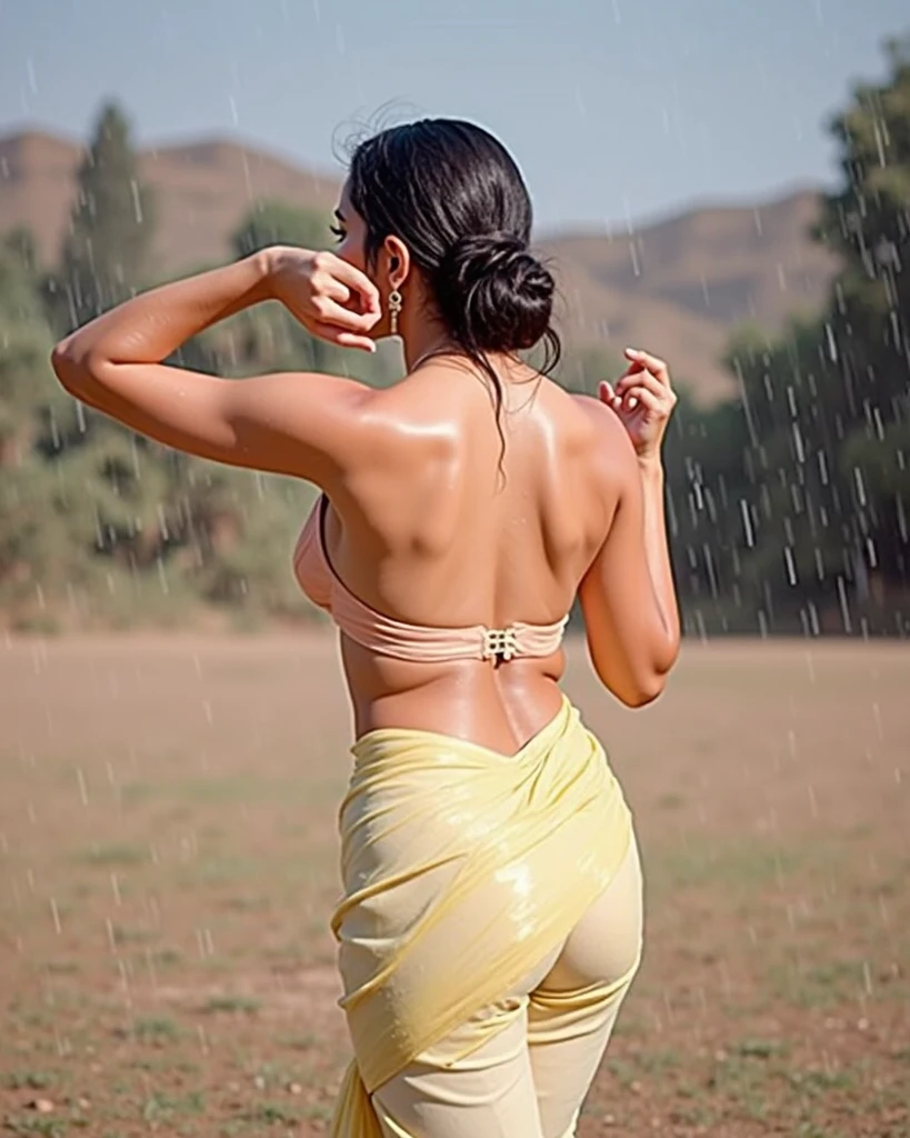 (HIJAB ), Skinny white & orange satin hijab girl naked (SHINY DARK SKIN), SADNESS ,a round buttock, (fatty & Plump butts).