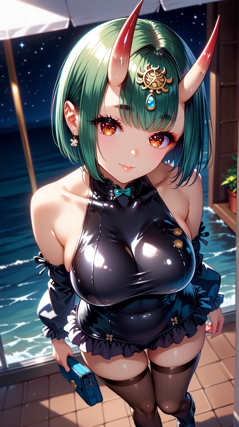  break, short hair, (((green hair1.5))), (cat ears a green), bob cut, (((4 defined fingers))), (((1 defined thumb))), (looking at viewer), break, sexy, ((solo)), (1 cute girl), ((highest quality)), ((masterpiece)), (familiar),  skindentation, perfect face, 8k , break, black eye, medium breasts, perfect limbs, (visible nipples:0.8), (camel toe:0.5), sexy, (sexy pose), ((metallic costume)), (dutch angle), from below, dynamic pose, (close up), upper body, deltamon, (((chrome leotard))),