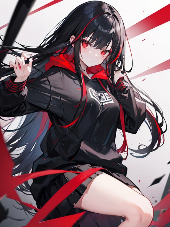 1 girl ,(big Stigmata) , ruined church, bloody rosary , (floating hair, floating skirt), ((blood sea)),from side, character focus, ((black light)),((dark lighting)), cinematic lighting ,(darkness), (concept art), ((rape face)) ,black long straight hair, black hair, pigtail hairstyles, long straight pigtails, hair ribbon , red eyes color, short black dress, tight black dress, absolute territory, thigh high socks, (glowing eyes), high resolution,(incredibly absurdres) ,extremely detailed CG unity 8k wallpaper, ((masterpiece)), ((top-quality)), (beautiful illustration), ((an extremely delicate and beautiful)), (masterpiece, Best quality, ultra high resolution), Black hair, pale skin, Black Crown, red eyes, Luminous_eyes, neon eyes, ultra detailed eyes, Beautiful and detailed face, detailed eyes, (Centered, torso), (tears), (wide shot:0.9), facing the viewer, Eye levell