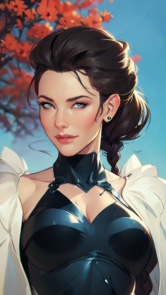  Cartoon style a woman in a green and black costume with horns on her head , steven artgerm lau, By Ruan Jia and Stanley Artgerm, artgerm style, artgerm lau,  extremely detailed art artgerm , in the artgerm style, Aly Fell e Artgerm, artgerm trends, Krenz Cushart and Artgerm digital illustration GTA digital style ,  atompunk style highly detailed character design , detailed digital art courage, Forest Fan Art,  digital illustration style ,  beautiful digital illustration , high quality portrait, comic art, Young woman with beautiful braided hair .  Queen Anna of Arendelle beautiful eyes from medium to large bust and wonderful sexy clothes .  expression of an image of sexual desire from waist to head illustration Queen Anne of Arendelle atompunk style Fallout 4 pose playboy magazine with beautiful breasts without clothes wonderful breasts Character Christina Ricci black hair Morticia AddamsCartoon image of a woman .Cartoon style illustration, cartoon art style, cartoon art style,  digital illustration style ,   a close up of a cartoon of a woman in costume , Adam Hughes ,  Snow White  as a d & the fighter,  Snow White ,  comic pin-up art style , inspired por Bruce Timm, por Bruce Timm,  zenescope , portrait of  Snow White , comic books style , 90s comic book character design, Otto Schmidt, comic book style art, comic artum close-up de uma mulher com uma trança de rabo de cavalo em uma cidade,  Rendering of an 8k ,  character art rendered in 3D 8K , 8k soft portrait photo, germ of art ; Motor irreal 3d, cgsociety uhd 4k highly detailed ,  beautiful digital artwork ,  8k realistic digital art ,  4k realistic digital art , realistic digital art 4k