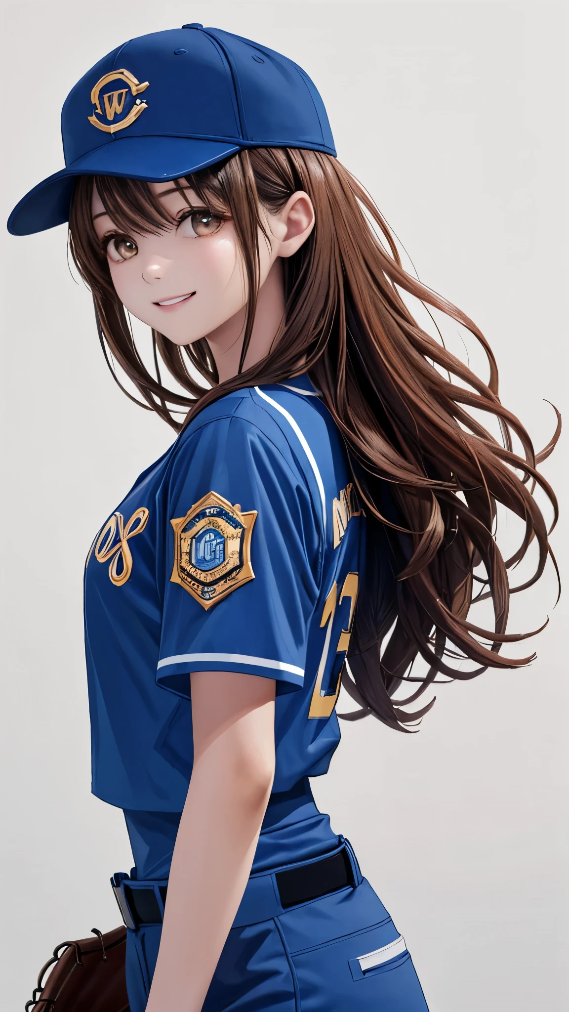 fantasy art, photorealism, dynamic lighting, artstation, posters, volumetric lighting, very detailed face, (official uniform: 1.4), long hair, sweater, delicate collarbone, bare shoulders, perfect breasts