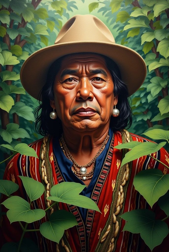 a ((((([old inca, shaman, sitting, relax ])))))), ( full body shot) (((smoking big joint))), nostalgic vibes, vintage, the 6 0 s, 1970s, 1950s, 1960s, Very colourful poster, thirds rule, inspiring, 1970, high quality artwork, poster art style, promotional artwork, hiphop, high quality wallpaper, in a retro or vintage style, reminiscent of classic advertisements or posters. Use warm colors, capturing the nostalgic feel of vintage artwork, from below
