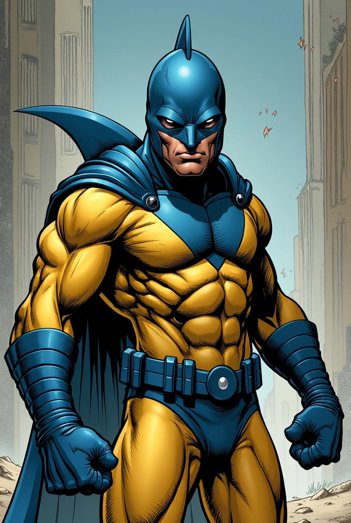 Estilo DC Comics, Homem, Nocturnal hero, roupa e fantasia cinza e preta, Owl mask, olhos brilhantes, capa cinza muito longa , heroic action pose, on the roof of a building, cidade noturna.