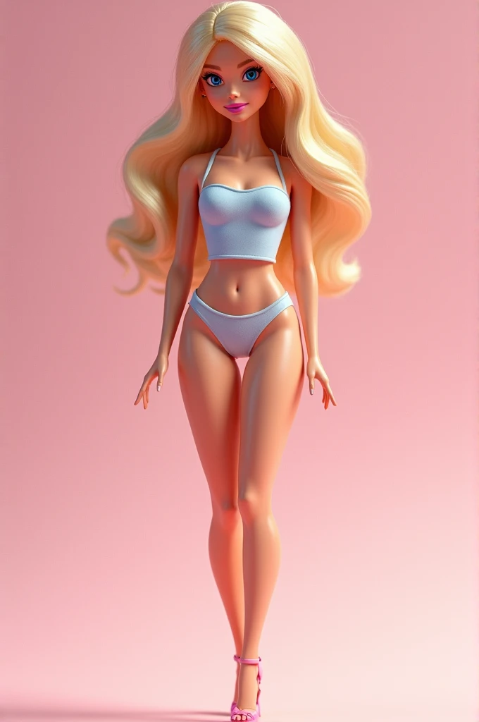 princess peach,Thong with V-neckline,only panties and bra