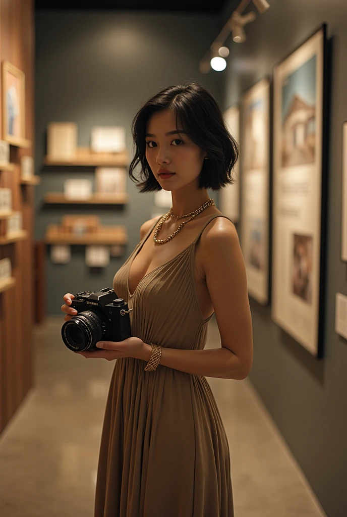 1girl, 21 years old, (realistic:1.3), finely detailed, quality, (masterpiece:1.2), (photorealistic:1.2), (best quality), (detailed skin:1.3), (intricate details), dramatic, ray tracing, photograph, 1920's Handsome Subway station and Friendly Botanical Garden, at Midday, Visual novel, Suffering, film grain, Polaroid, 35mm, Instagram