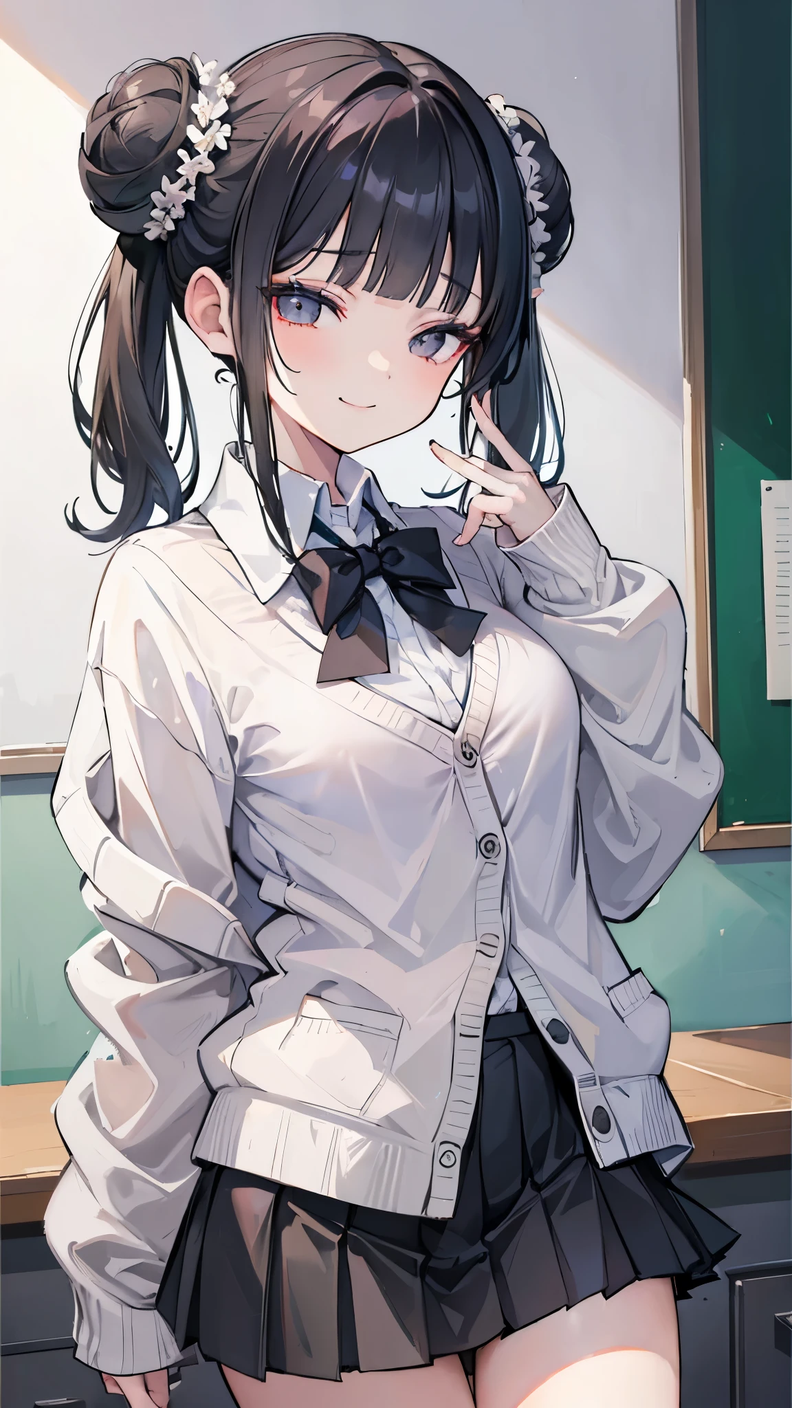 hightquality、masterpiece、nsfw、Full body diagram、girl with、hi-school girl、facing the front there、slender body、skinny thigh、small tits、small perky breasts、Small and hard nipple、White T-shirt、Tight T-shirt、Sheer clothes、Clothes that are wet、Emphasis on the chest、barechested、No bottom、Panties、{nipple}、bare-legged、A dark-haired、Ahoge、Blue eyes、red blush、Shyness、agitation、Erect nipple、The areol、short-hair、penis、handjob、schools、Classroom、early evening