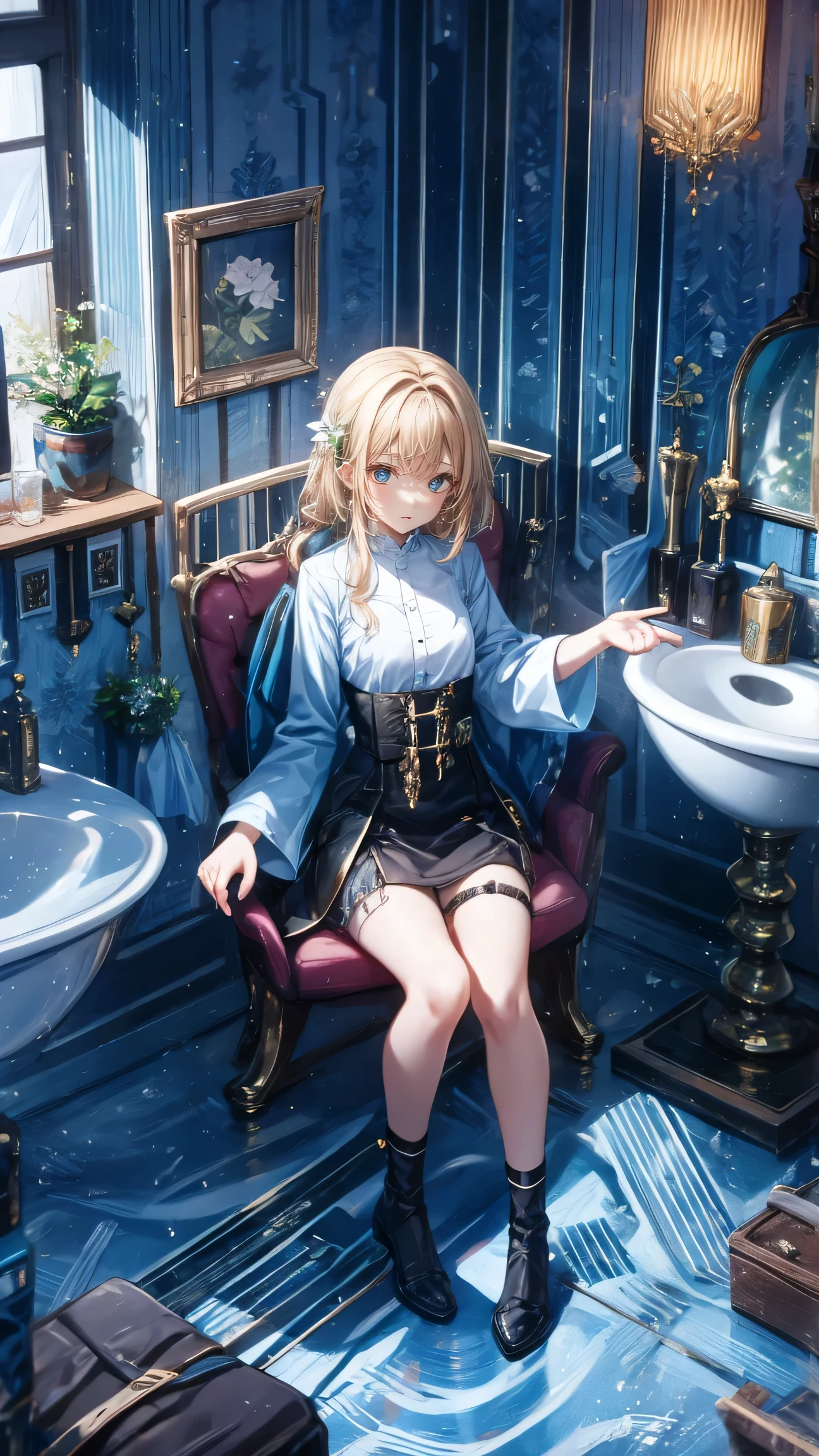 A Mature Woman ,(alone), Blonde woman ヘア, long hair,parietal , extra long sideburns,sideloc【ks, Shiny Hair ,[Quantity , blue eyes ,squint, sharp eye, ( Hollow Eyes :1.4), Half open eyes , Half open eyes , plump breasts , Fish pulp waist ,slender, ( No Emotion), open lips, ( V header :1.2), ((nun)),((Cassoc 【k)), priest , Full body coverage , (( [ at these )), Standing, ((Ahead Lighting)), Why , (( masterpiece )), ( top quality ), ( Ultra Details ),( perfect anatomy), HD , Details な line art , Sharp Focus ,,
( masterpiece , 【k), intricate Details , ( HD), realistic , movie lights , with soft shadow effect , ( top quality ), Absurd, ai-generated, Art stic 【k illustration design, ( line art ), Clear , Vibrant color , shadow, Contrast, refraction, point of view, ( Depth of Field), Light Particles, sofisticadas caracísticas , brea【k
( 1 female), ( The s【kirt is rolled up in the :1.5), ( blue eyes , light Blonde woman ヘア, Pale s 【kin), ( Eyeliner , Glossy Lips ), ( Top Model Beauty :1.2), ( Very small breasts on toilet :1.2), ( real s【kin ), brea【k
( Gothic Fashion :1.3), ( blac【k dress), ( Shoelace ), ( cho【because), (will【k), ( Cross Earrings ), NEC【klaces , (goth compensate:1.1), brea【k
Highest quality, super Details CGユニティ8k wallpaper, Beautiful Details 、 plump breasts 、 Blonde woman 、 T-posture 、 white shirt 、 minis【kirt、 Red Ribbon 、Miss、 squint ,3 Area view 、(( character design sheet , (Ahead, side, bac【k))、 Video Game Character Design
( Very sweaty ), cute smile, (:1.2), Contrast柱, brea【k
( Gothic Bar House , music, Many people々:1.2), {{More}}_ Details :-1, {{More}}_ Details :0, {{More}}_ Details :0.5, {{More}}_ Details :1, {{More}}_ Details :1.5, Sharp Focus , Perfect Hand with Big Bow , perfect face, perfect eyes, Perfect Light , dynamic light , natural light, Former Raphael Painter , compensate, Cute face , sunburned s【kin, A large amount , Japanese students , Hinge on a Stone , classroom