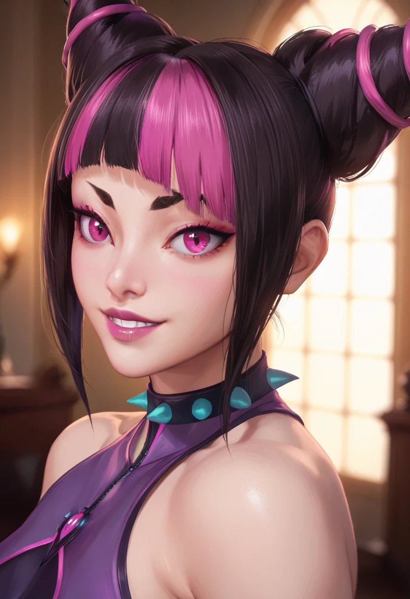 a beautiful woman Juri han, detailed face and body, highly realistic, cinematic lighting, dramatic colors, 8k, masterpiece