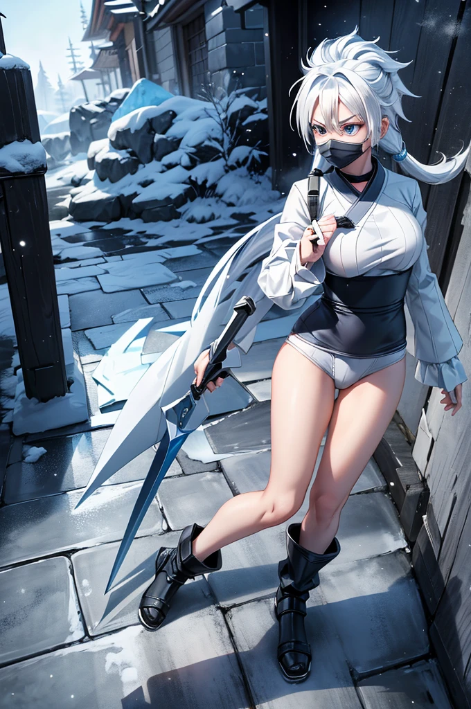 (masterpiece, Highest quality:1.3)
Lightning FF13,  One girl, alone, Pink Hair, Completely naked、All Nude,Butt up、Zoom butt、Low - Angle、Midwinter、Heavy snowfall、garden、Stick your butt out、Whole body covered in snow、Shake your body、Sad expression、Tears