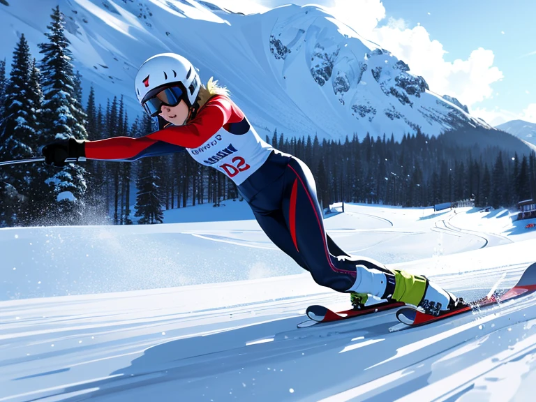 （1212）Theme：Ski Sprint/Ski sprint/ ski sprint