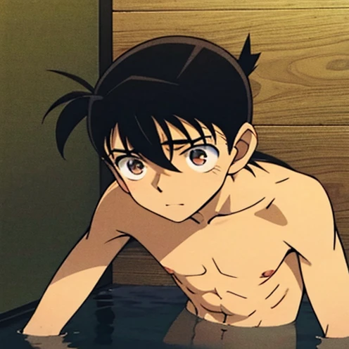 Boys, , Slim Sexy , black hair, Naked, Conan, shy, 