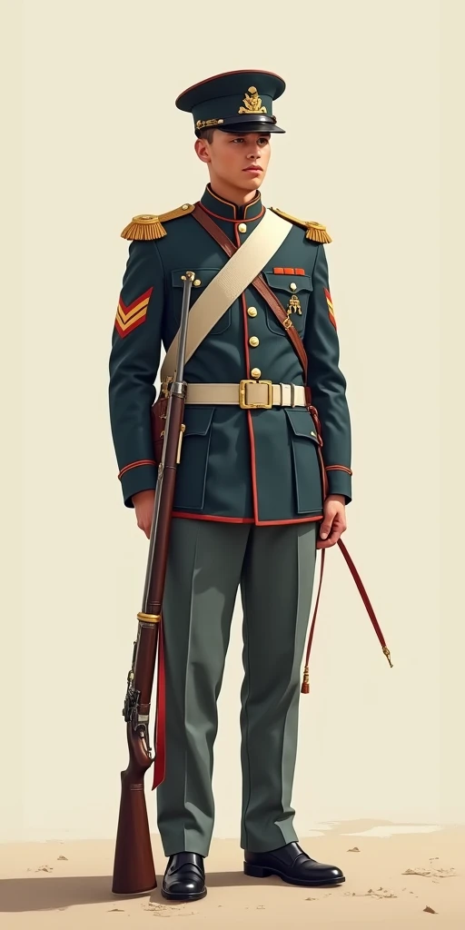 (a communist powerful figure:1.1),(heroic outfit),(black military boots),(holding a scythe),(with a large mustache:1.1),(profile pose),(super detailed),(high resolution),(vivid colors),(sharp focus),(studio lighting)