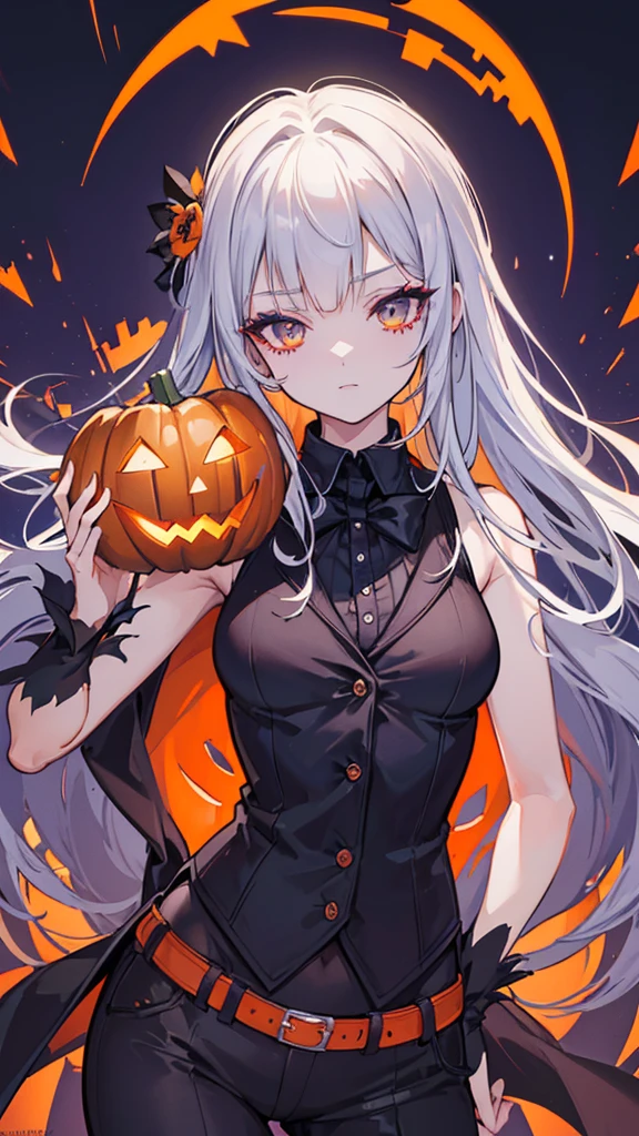 masterpiece, best quality,ultra detail, <lora:anmnr01:0.3> <lora:add_detail:0.5>,<lora:GoodHands-vanilla:0.8>,petite,girl,large breasts<lora:JanusHalloweenV1:0.7>black nightgown,miniskirt,beckoning, <lora:sensualface_type1:1>,evil smile,pumpkin lantern,jack-oâ-lantern