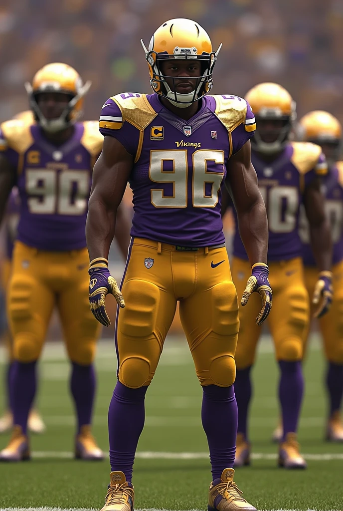 nfl jersey with purple and black colour combination