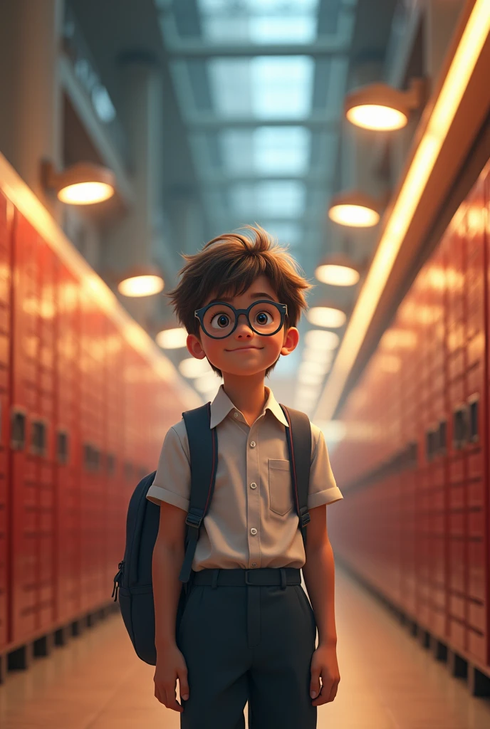 cinematic photo animations image of  a nerd  boy in a space lab     <lora:Shaun:0.8>, 35mm photograph, film, bokeh,  professional, 4k, highly detailed
