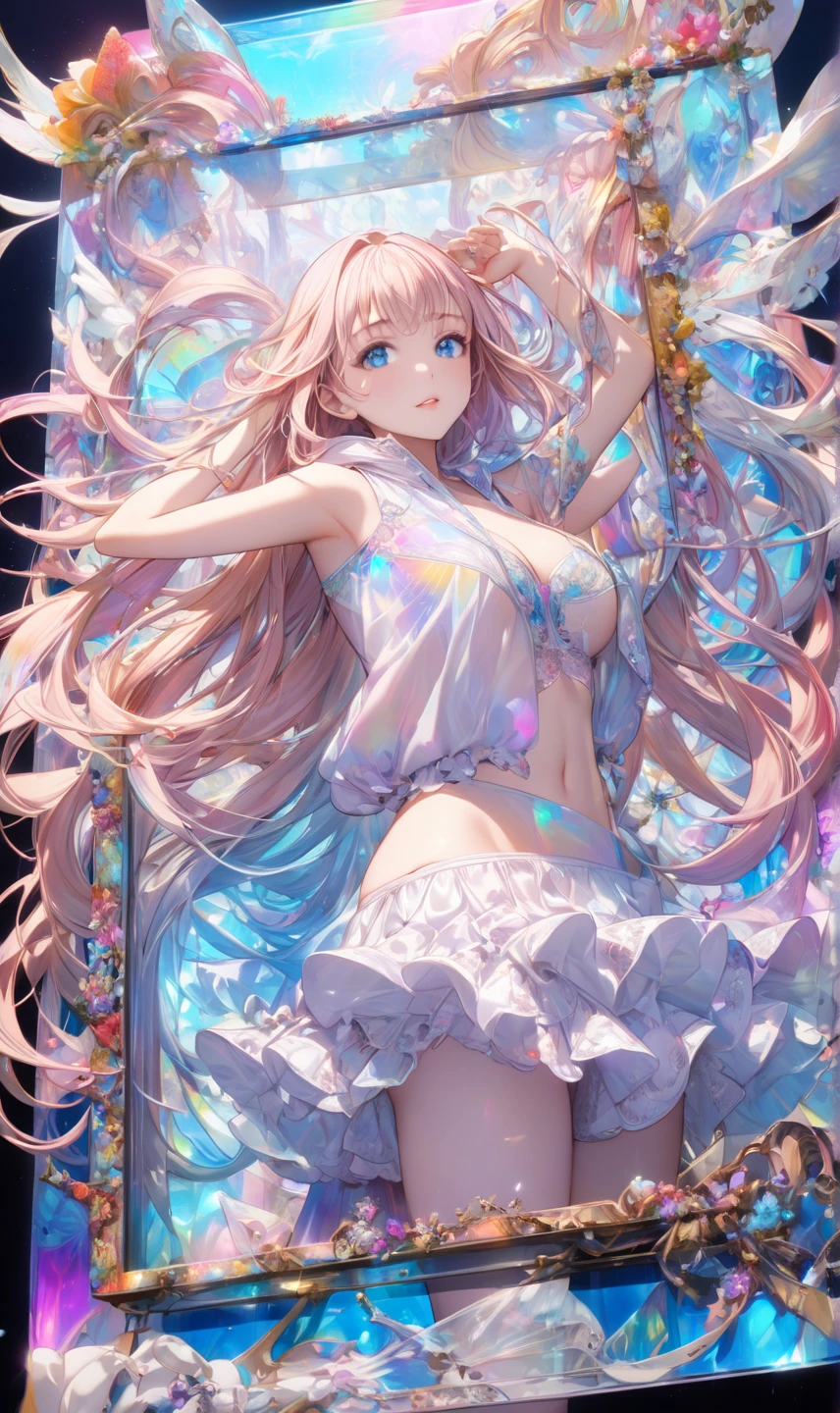 nsfw,sex with one man,sex with multiple men,covered in semen,facial ,creampie,Nude,lift up skirt,tiny breasts,whole body,wet body,cute face,naughty expression,looking at viewer,on stage,crowd of people,anime style,high quality wedding dress full body masturbation crowd