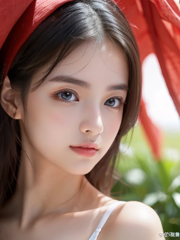 (1 young girl), wonderful face and eyes, (amazingly beautiful girl), (highest quality:1.4), (super detailed), (very detailed CG integrated 8k wallpaper), very detailed, High-definition RAW color photo, professional photography, delicate eyes, double eyelid, droopy eyes, smile, spring,