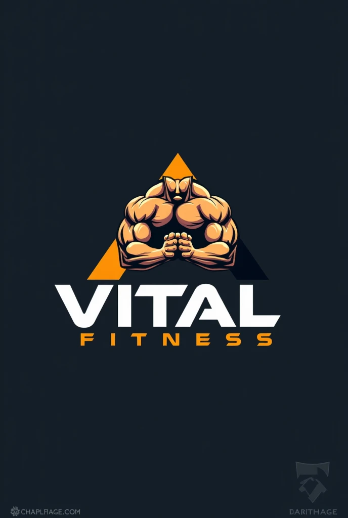 give a fitness channel logo named "The Peak Flex Fitness"