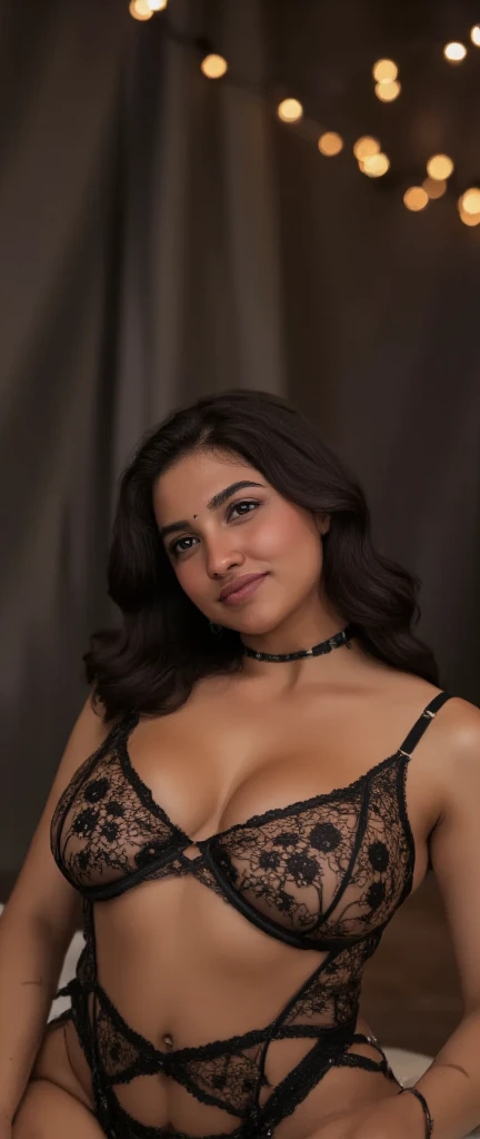 White bra, deep cleavage, big