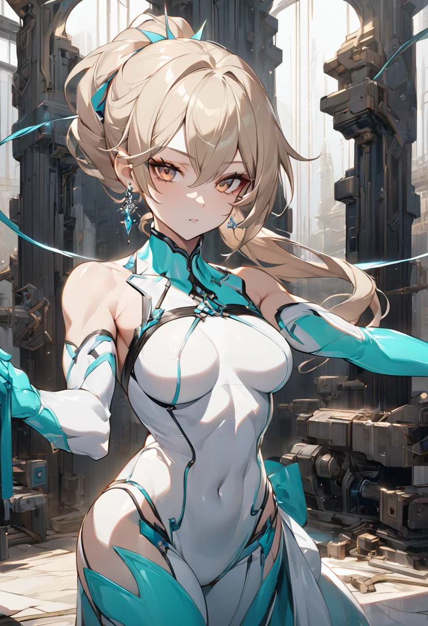 1girl, solo, luminedef, cleavage, (glowing red eyes)
BREAK (red bodysuit:1.2),
BREAK (Overhead view),dynamic angle,close-up, straight on, (expressionless,closed mouth),(standing), (mechanic room with toolsand spaceship windowin a white SPACESHIP),
BREAK ((top quality, 8k, masterpiece: 1.3, ultra hd, high quality, best quality, high definition, realism)), sharp focus: 1.5, Beautiful woman with Slim body, (perfect hands, perfect anatomy),