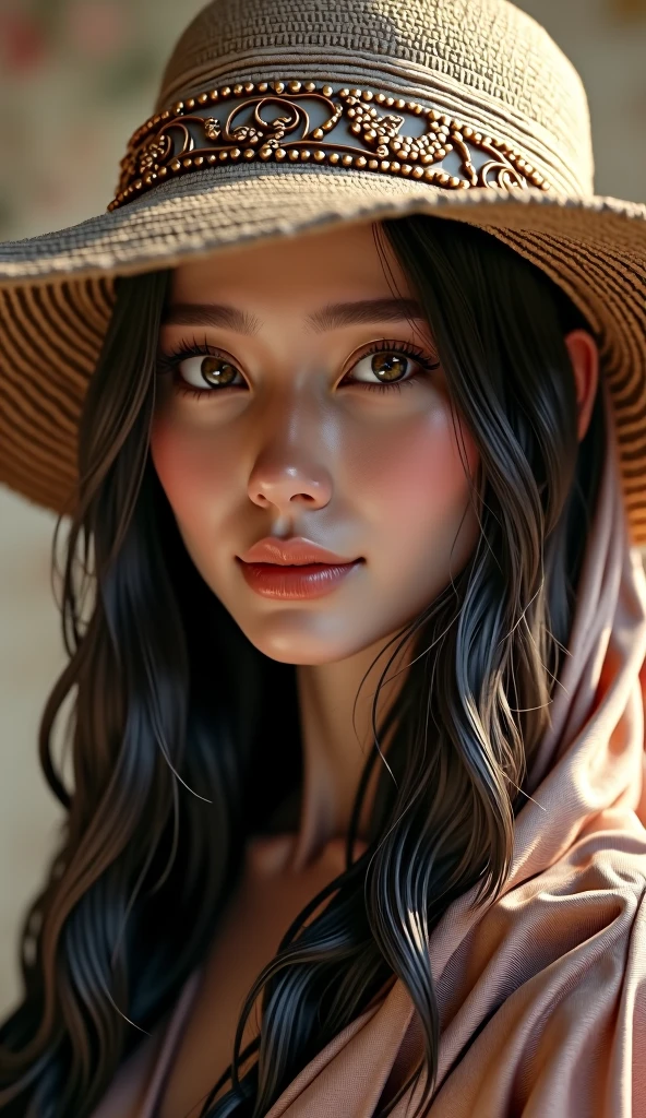 Full shot of a mischievous young witch about to get up to some trouble. Latin American fashion. Black and Orange palette. Latina girl. brown skin. Symmetrical facial features. By Ruan Jia and Artgerm and Range Murata and WLOP and Ross Tran and William-Adolphe Bouguereau. Key Art. Fantasy Illustration. award winning, Artstation, intricate details, realistic, Hyperdetailed, 8k resolution.
