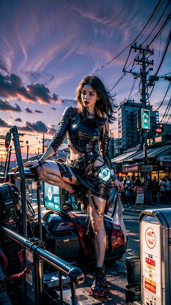 Ultra Professional PhotoRealistic Gorgeous Diva ((UnrealEngine5 epic tmasterpiece Eiffel, ultra best quality, detailed, ultra sharp-focus, ultra high-resolution, ultra high-definition, vibrant DSLR vivid moonset)), colorful lighting, cinematic_sunlight African, blackess Afro tanmed skin epic eyes breasts hairy silks ❤tattoo❤ jewel silver chrome chainmail, looking at viewer, Eiffel reflection, saturate, Raw, varies multi etc. --v6 --s1000 --c20 --q5 --chaos100