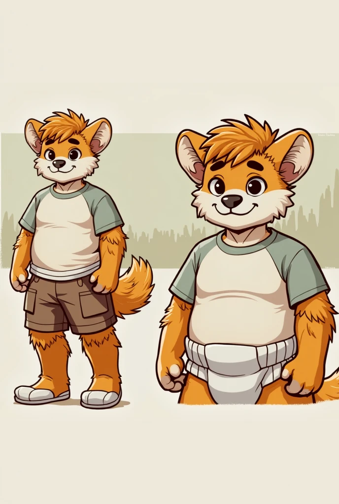 Male Furry, 23 years old, male, furry, fluffy, anthropomorphic, light brown-brown, capybara, reference sheet, full body, detailed features, bushy tail, sharp teeth, realistic fur texture, Medium: Digital Illustration, Front View and rear view, high resolution, professional quality, intricate skin patterns, tough but charismatic personality, attention to anatomy, designed facial structure, in mechanic's clothing, Tall, masculine, without clothes, detailed expressions, well-made eyes