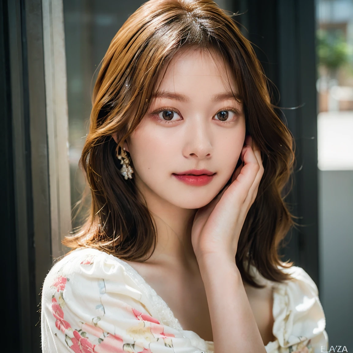(Best quality, 8k, 32k, Masterpiece, UHD:1.3),Photo of glamorous woman, 1girl, ((medium breasts :1.5)), (abs, slender figure, perfect body :1.2), medium-short hair bun: 1.1, (white erotic dress: 1.1), (indoor, night :1.2), lay down on bed, ultra-detailed face, detailed lips, detailed eyes, double eyelid, bangs, tzuyu, k-pop