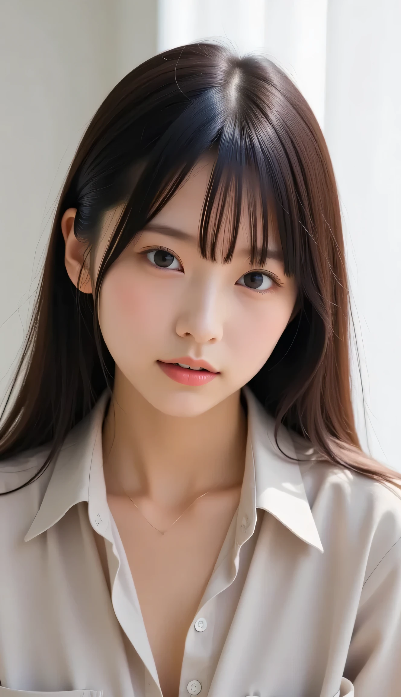masutepiece, Best Quality, japanaese girl, 8K, top-notch quality, masutepiece, nffsw:1.2, exceptionally detailed RAW color photo, professional-grade photograph, (Realistic, Photorealistic:1.37), (highly detailedskin:1.2), Ultra-high resolution, (lenz 50mm), (masutepiece, top-quality:1.3), (Ultra detailed 8K cg:1.2), (hyper realisitic:1.35), (Photorealistic:1.45), (Realistic:1.4), Cowboy Shot, 1 beautiful Japanese girl, 22 years old, super model, Japanese Idol