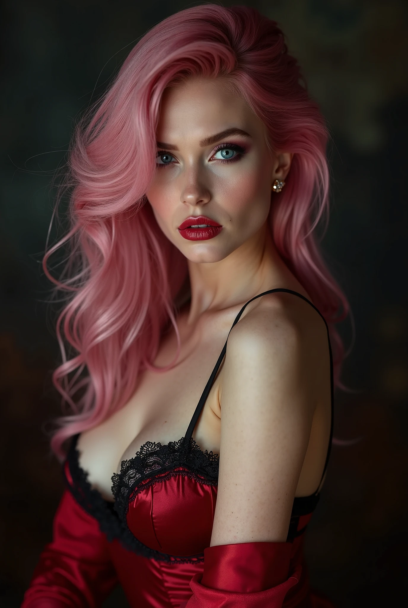 NSFW, open legs pose, naked pussy, full body close up,(photorealistic.masterpiece. HD). A beautiful ultra hot European. She is 23 years old. She is an Instagram model. naked full body,. . in a dystopian world. Red lips. High heels. multicolored long hair. pink hair. by rubio. suggestive pose. BREAK Perfect Anatomy. perfect hair. perfect chest. perfect body. perfect hands. perfect face. Perfect eyes. necessary. anatomically correct. BREAK Sony A9 II and an 85mm f/1.Lente 8GM. morning sunlight. NSFW, open legs pose, naked pussy, close up,