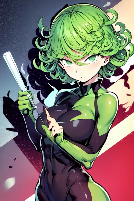 Tatsumaki (one punch man) in her bra