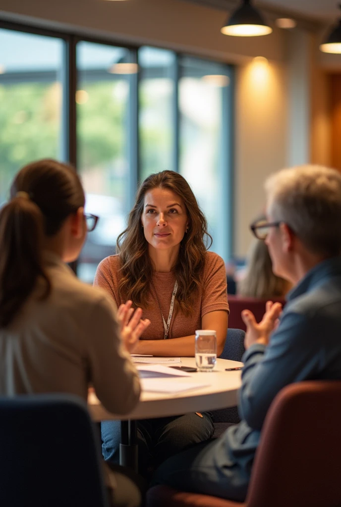 Round of questions parents and event staff