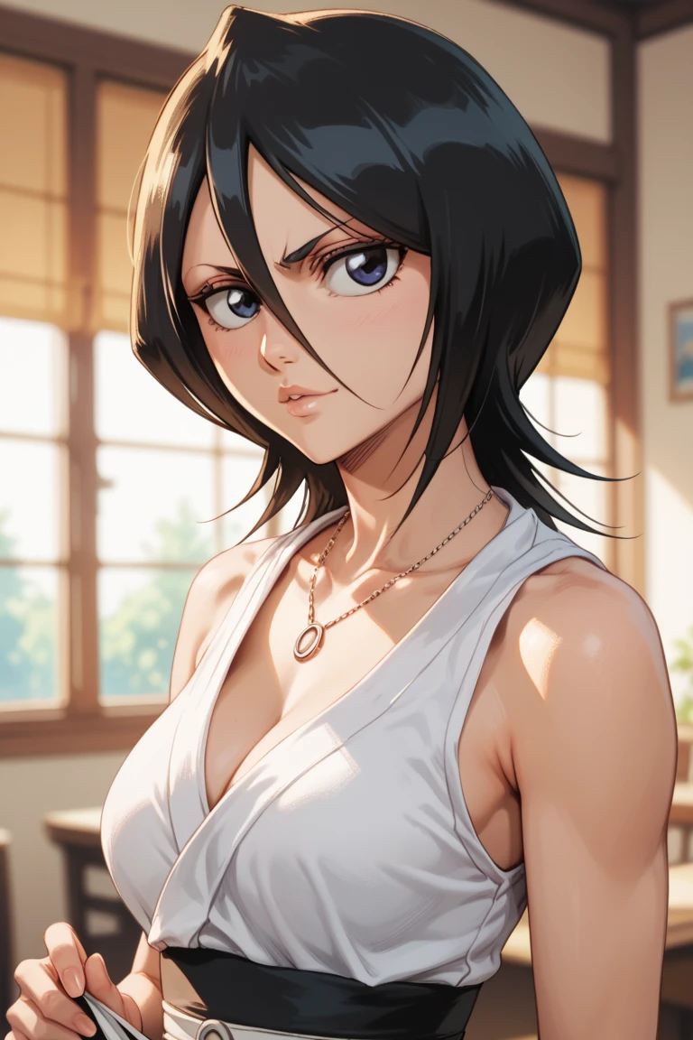 Anime, Bleach, Rukia, Раздвинула ноги