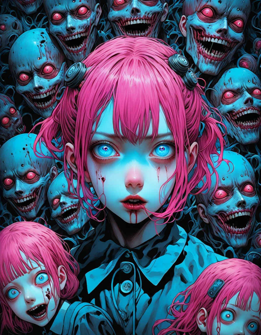 Debian art tendence, Digital illustration, Epic Realistic, goru-manga-hentai, , digital media, 1girl, (sukeban-bishoujo), (ero-goru), (exposed organs), (putrefaction), (Flies), (fly larvae), (pus)5 rotten blood, ((body terror)), ((body horrorific), ((insainly detailed))
