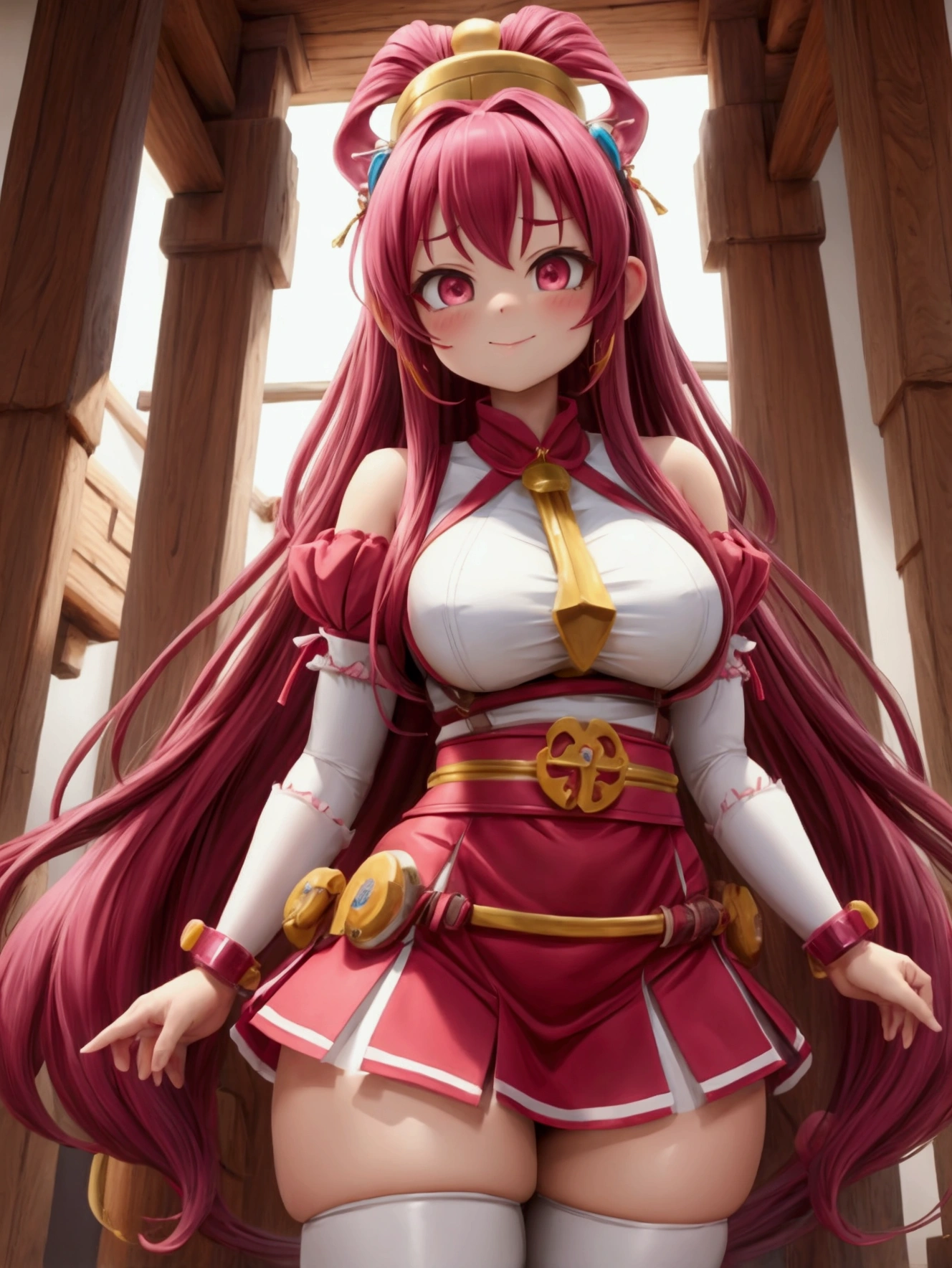<lora:SuperBattleship_Yamato:0.8>, SuperBattleship_Yamato, smirk,, (gorgeous, beautiful, enchanting:1.3)