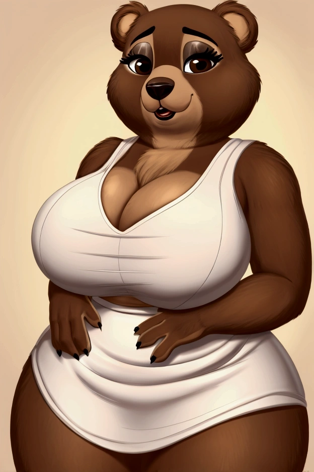 Fat old furry wearing women&#39;s underwear 