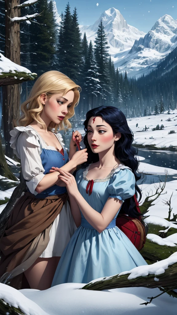 Make the characters of Snow White
