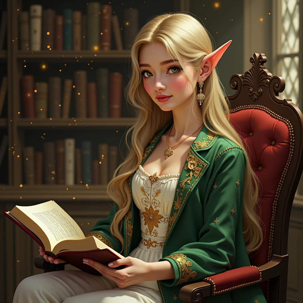 Bright colors, beautiful style, high-quality illustrations, female chin holding hand position, elegant drawing, detailed illustration of clothing and facial features.