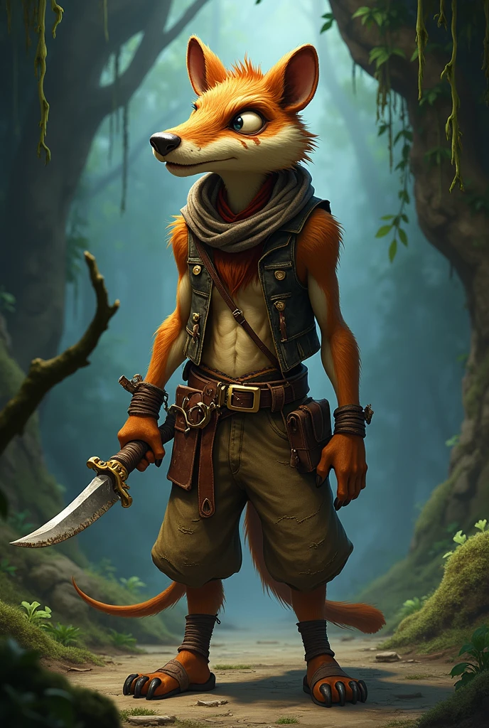 Main character change: elf instead of the fox