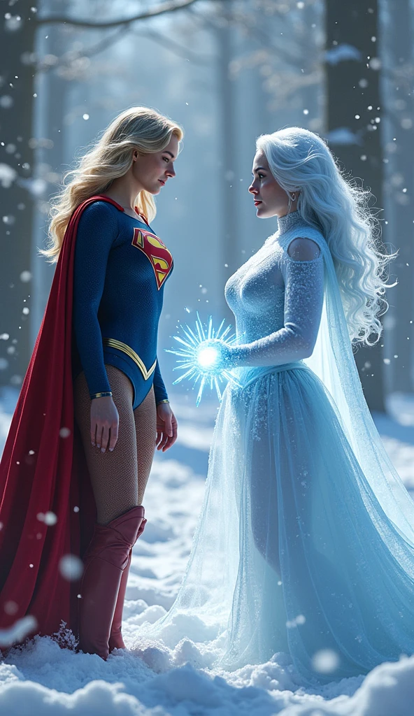 Create a photo with Wanda and Frozen in the same photo