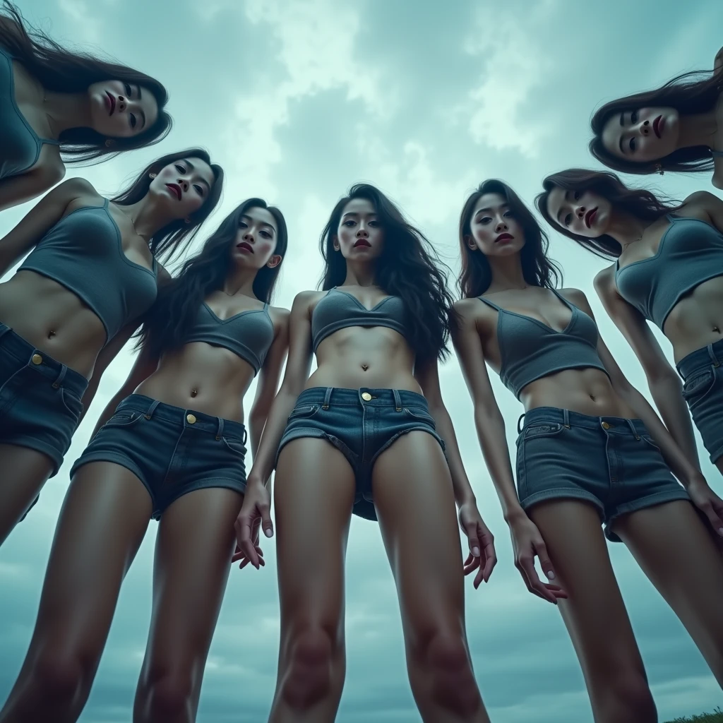 Ultra-grand scenes,The ultra-wide-angle lens captured the presence of a female centaur on location。The change in clothing does not affect the presentation of her physical characteristics。The extremely tall body of the female centaur has a tight and extremely convex large curve S-shaped curve,Her muscles are tight and her lines are slender, resulting in extremely exaggerated visual effects,The female centaur has slender and graceful lines。With tough and coquettish facial features, she is always as cheerful as the sun,Skyscraper Heels, a multifunctional off-road style with a strong sense of technology, was stepped on by her,Sometimes only her graceful figure can be seen,But her eyes shining like flame were always bright,She wears delicate and practical field gear on her hands, feet, wrists, neck and shoulders,The high-tech detection equipment flashes a variety of cue lights and neon-like information light screens,Let her always be surrounded by a charming colorful brilliance。Use Midjourney's advanced stroke tools and color palettes, as well as tools like texture packs and model packs, to dress female centaurs with inspired special tights and gear,While having good performance,Reflect her unique physiological characteristics in different postures and handle the corresponding appearance details,Make the picture look more coordinated,Add realism even further。The adventures of the female centaur always offer spectacular views of these magnificent and magnificent scenery at a glance:Suddenly, the storm suddenly cleared the sky,With the glow, the river of stars and colorful auroras, meteors and bright moons rise,On the horizon, the snow-capped peaks of Mount Everest in the distance reflect the colorful sky,The fireworks of the mountain town also appear quiet next to the lake and mountains,The babbling valley that stretches to the foot of the mountain flows into the endless Hanhai and the blue ice is beautiful to the point of suffocation,Healthy Avenue connects to Long Beach