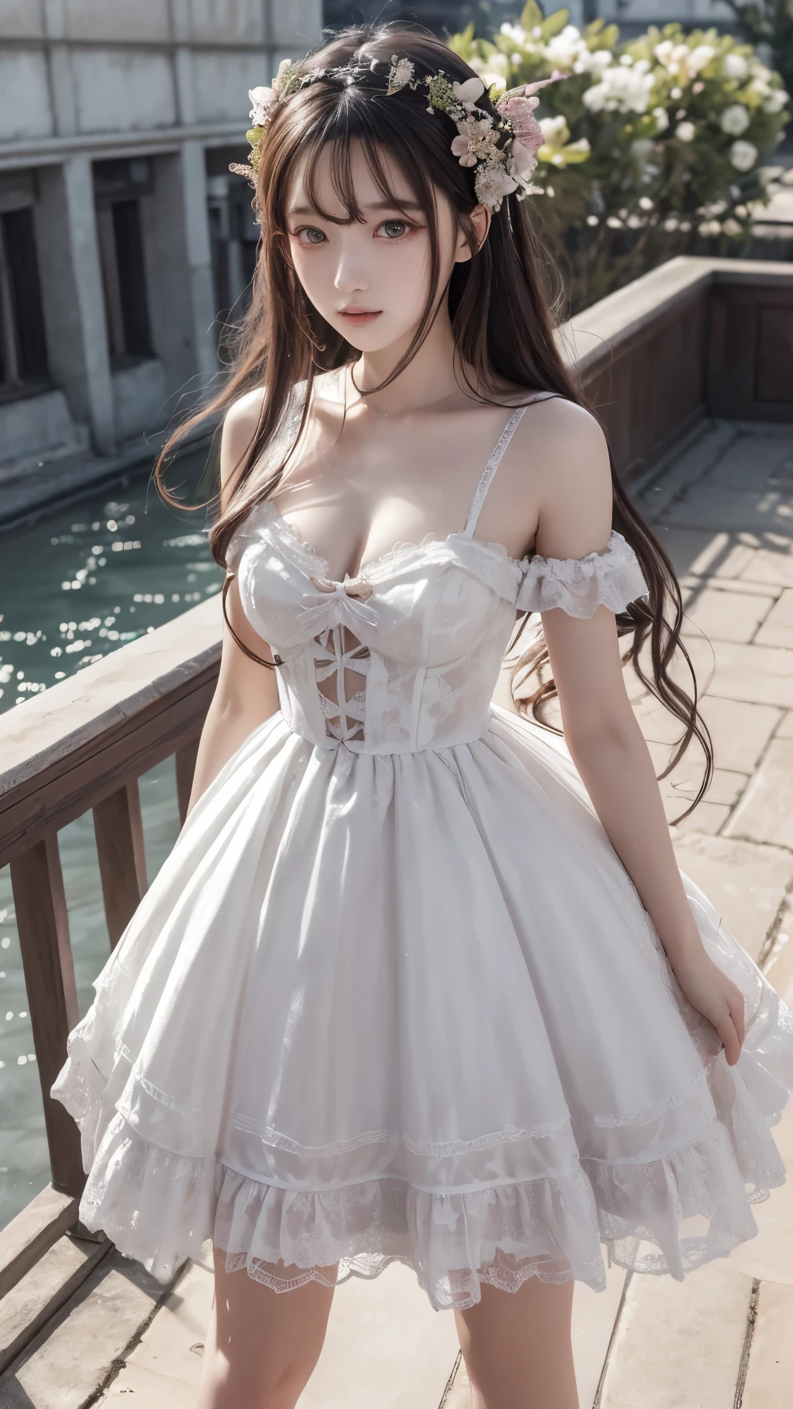 are of the best quality, 超 high resolution, ( actual :1.4), masterpiece, high resolution, original text , Highly Detailed Wallpapers, 1 girl, Unique , (buzizig , bizizanakanem \)), whole body,
