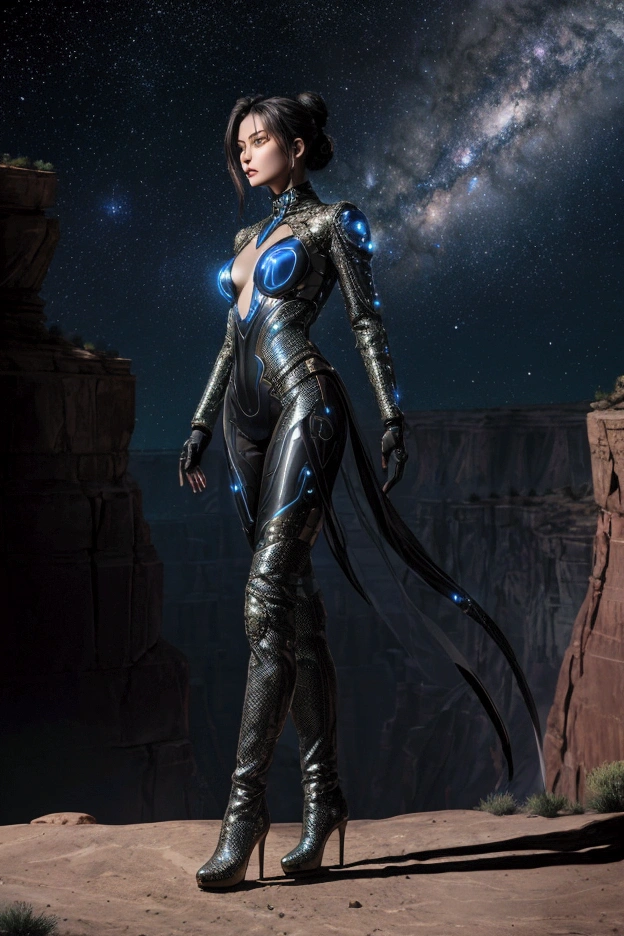 no humans, landscape, oil on matte canvas, sharp details, the expanse scifi spacescape ceres colony, intricate, highly detailed, digital painting, rich color, smooth, sharp focus, illustration, Unreal Engine 5, 8K, art by artgerm and greg rutkowski and alphonse mucha